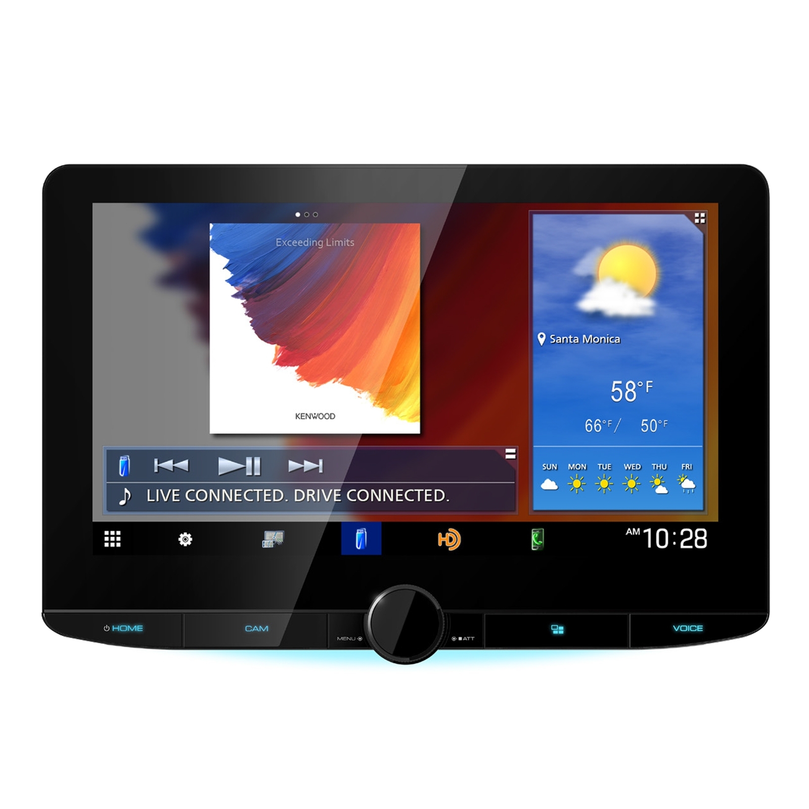 Kenwood Excelon Reference 10.1 HD DMX1057XR Digital multimedia receiver Carplay