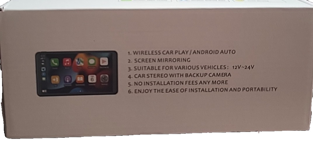 Portable Wireless Car Stereo