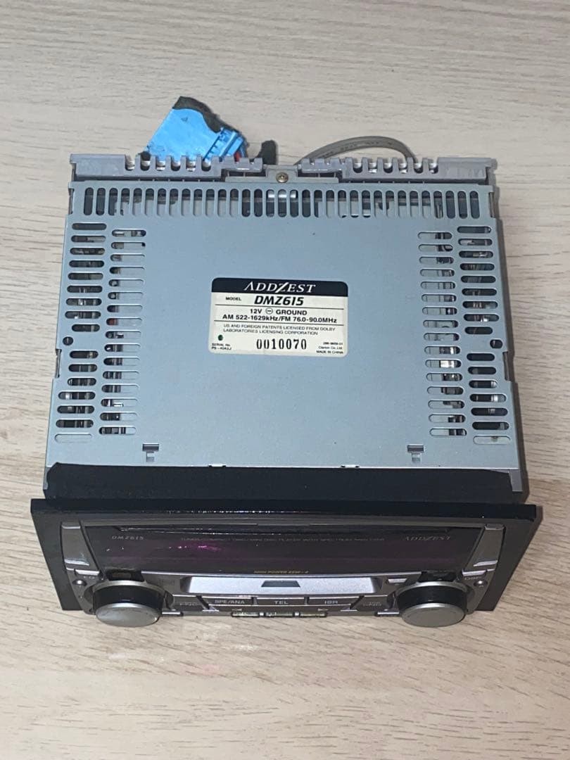[At that time/Famous machine] ADDZEST DMZ615 car audio AZEST old car