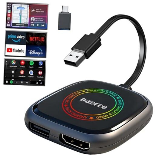 Magic Box 3.0 Max 2026 Upgrade – 32G Car Streaming Device with Netflix,