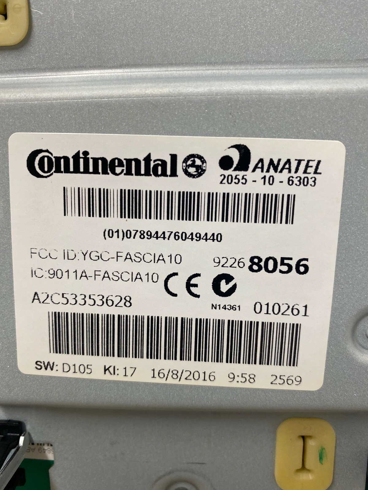 Holden Genuine WM 2012 Statesman & Caprice ” Dash Control Unit “