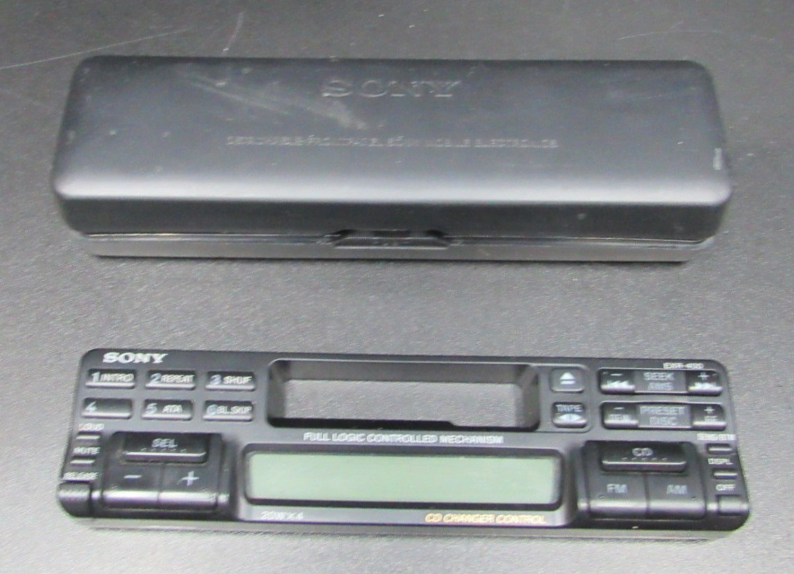 VINTAGE SONY EXR-400 Detachable Front Panel AM/FM Cassette Car Stereo