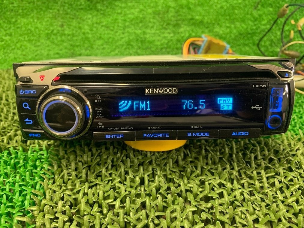 Kenwood I-K55 CD USB AUX Receiver Car Audio Near Mint JAPAN
