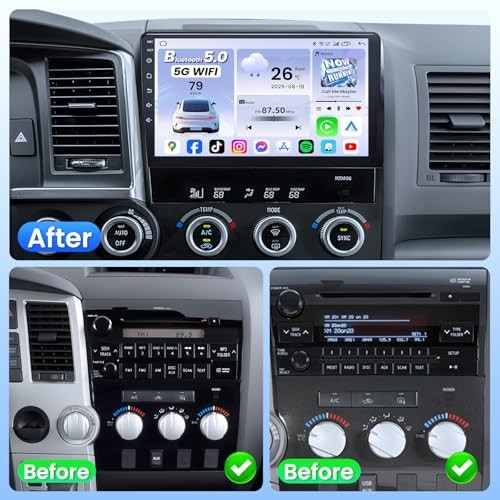 for Toyota Tundra 2007-2013 Sequoia 2008-2018 Radio For Toyota Tundra 2007-2013