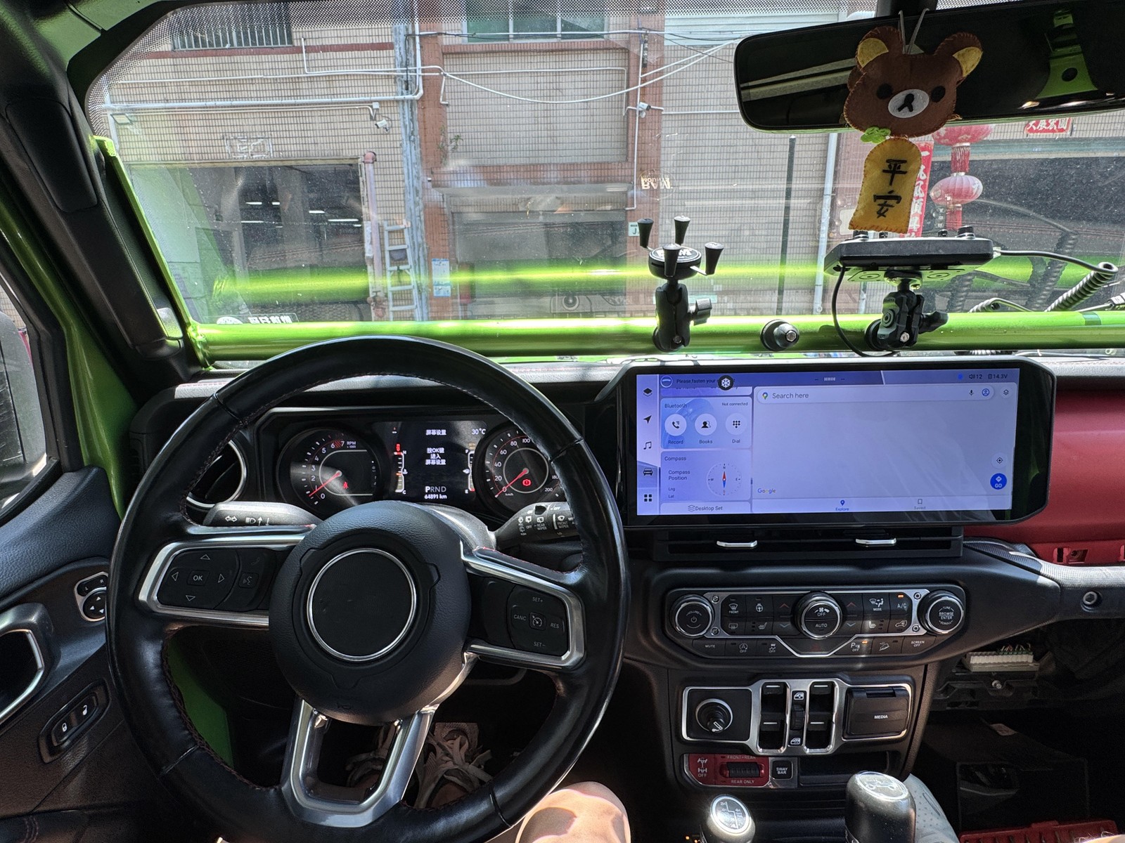 NEW 15″ Car Radio For Jeep Wrangler Jl Gladiator 2018-2023 Gps Navigation Stereo
