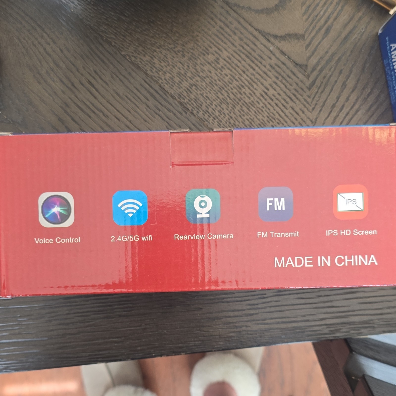 HiEHA Car Multimedia Player Portable HD Touchscreen Wi‑Fi Bluetooth GPS Voice
