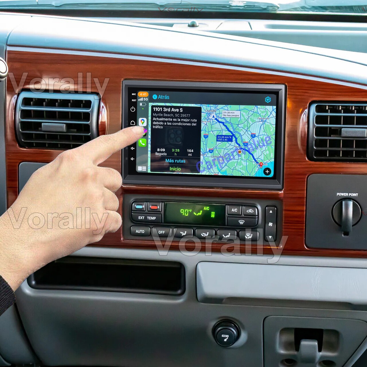 Para 2006-2014 Ford F-250 F-350 Super Duty Android 14.0 Car Stereo Radio GPS AHD