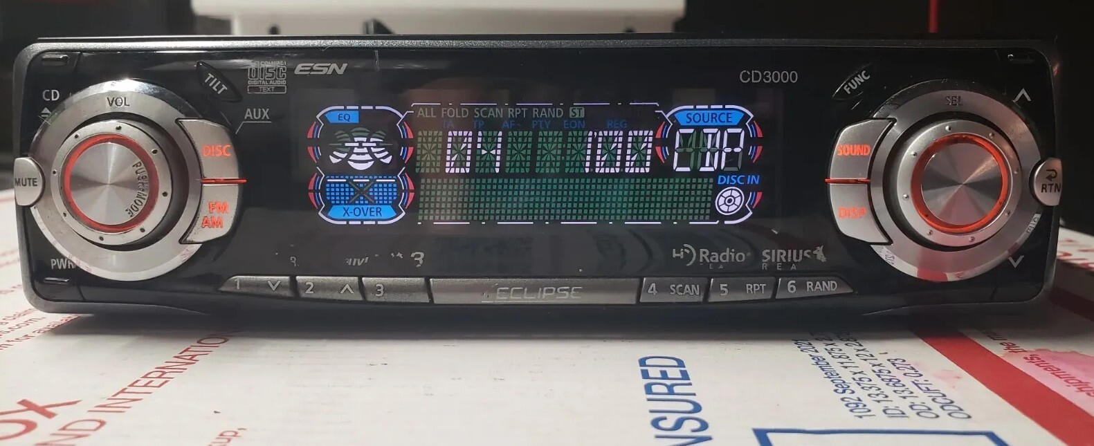 Eclipse CD3000 headunit