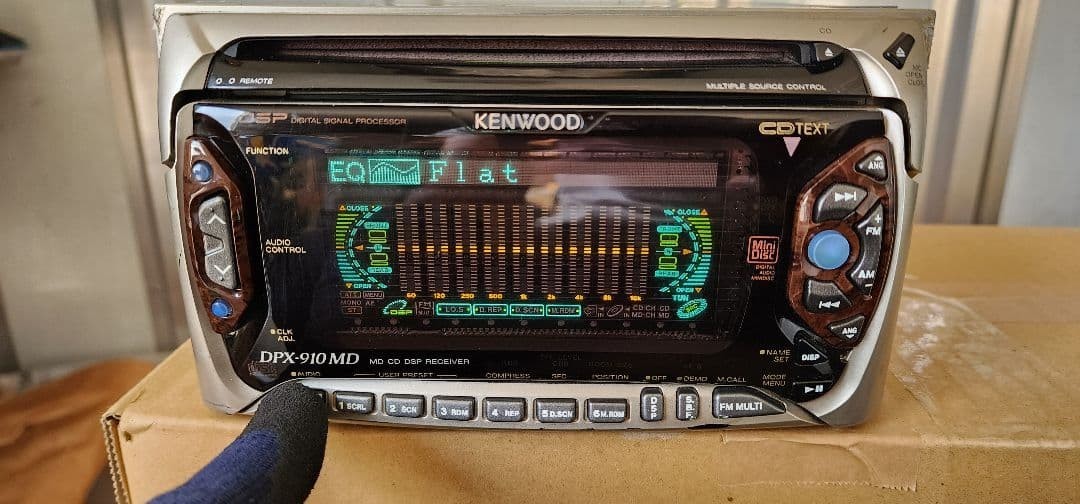 Kenwood DPX-910MD Car Audio 2DIN CD MD Bluetooth Ready DSP JDM