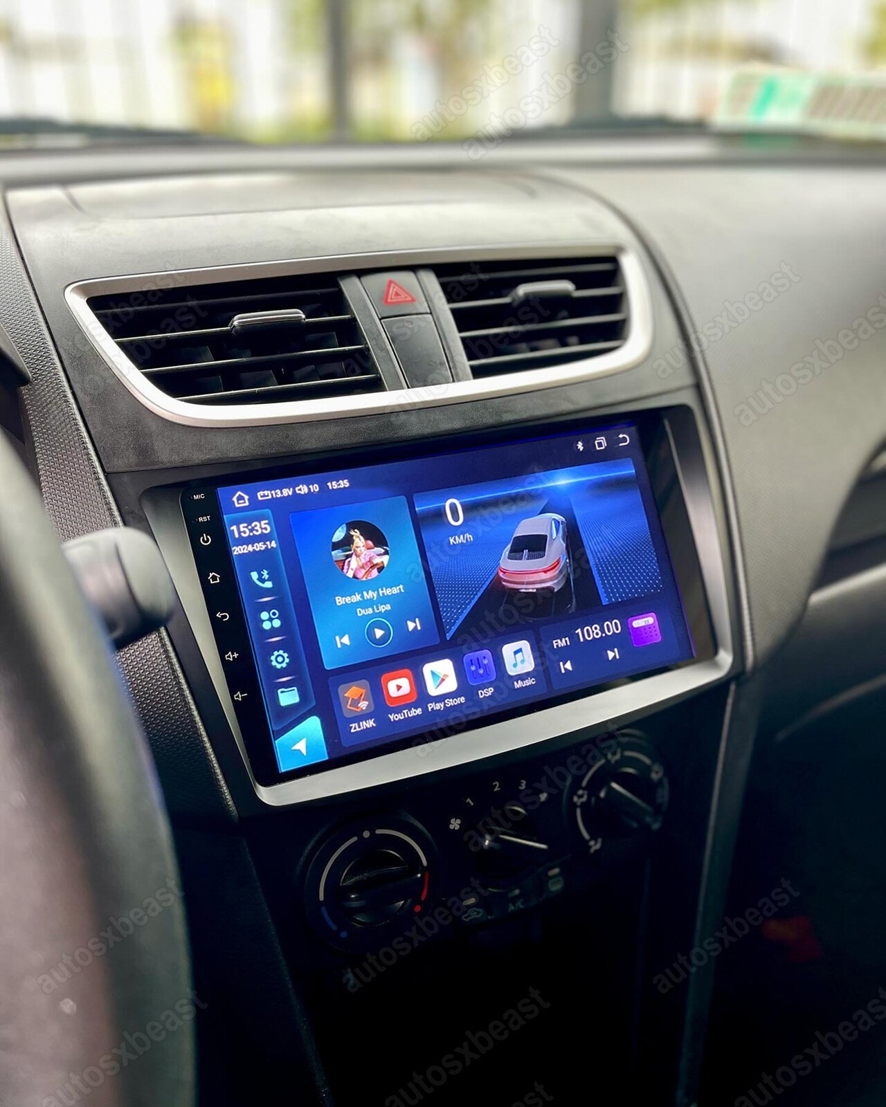 2+64G For 2010-16 Suzuki Swift Radio Car Navi Head Unit, Carplay & Android Auto