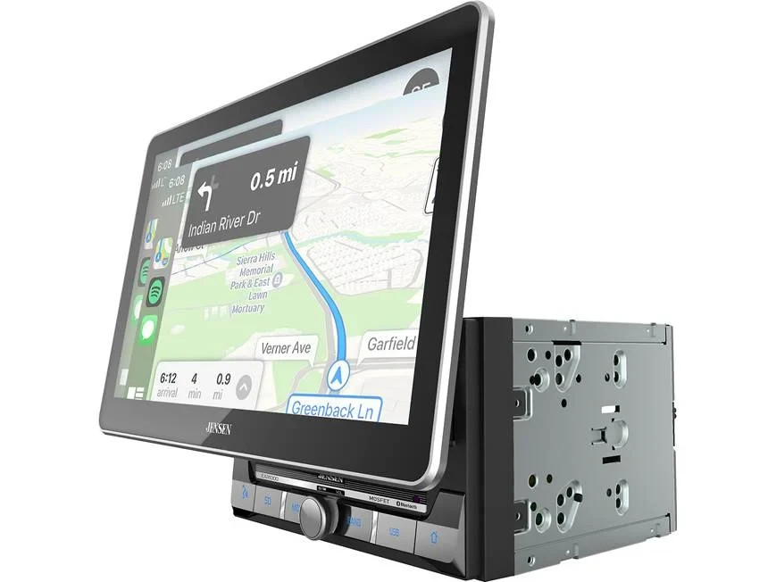 Jensen CAR1000 Digital multimedia receiver with 10.1″ touchscreen