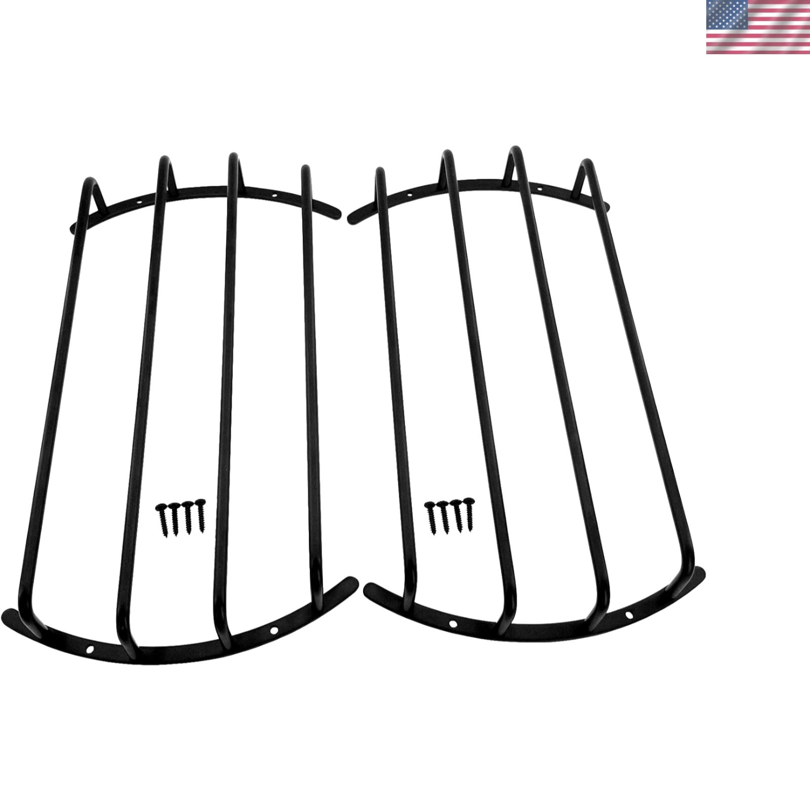 Protective 2-Pack Car Subwoofer Grille in Chrome or Matte Black – 10” and 12”