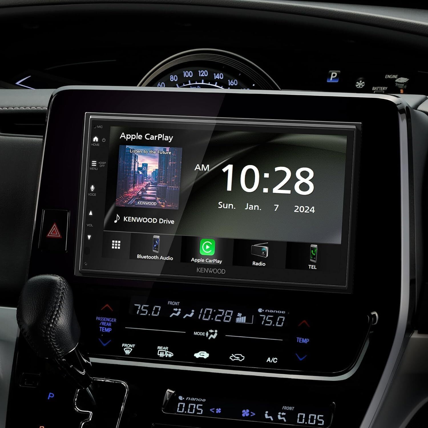 KENWOOD DMX4710S Car Stereo Apple CarPlay & Android Auto + SiriusXM SXV300v1