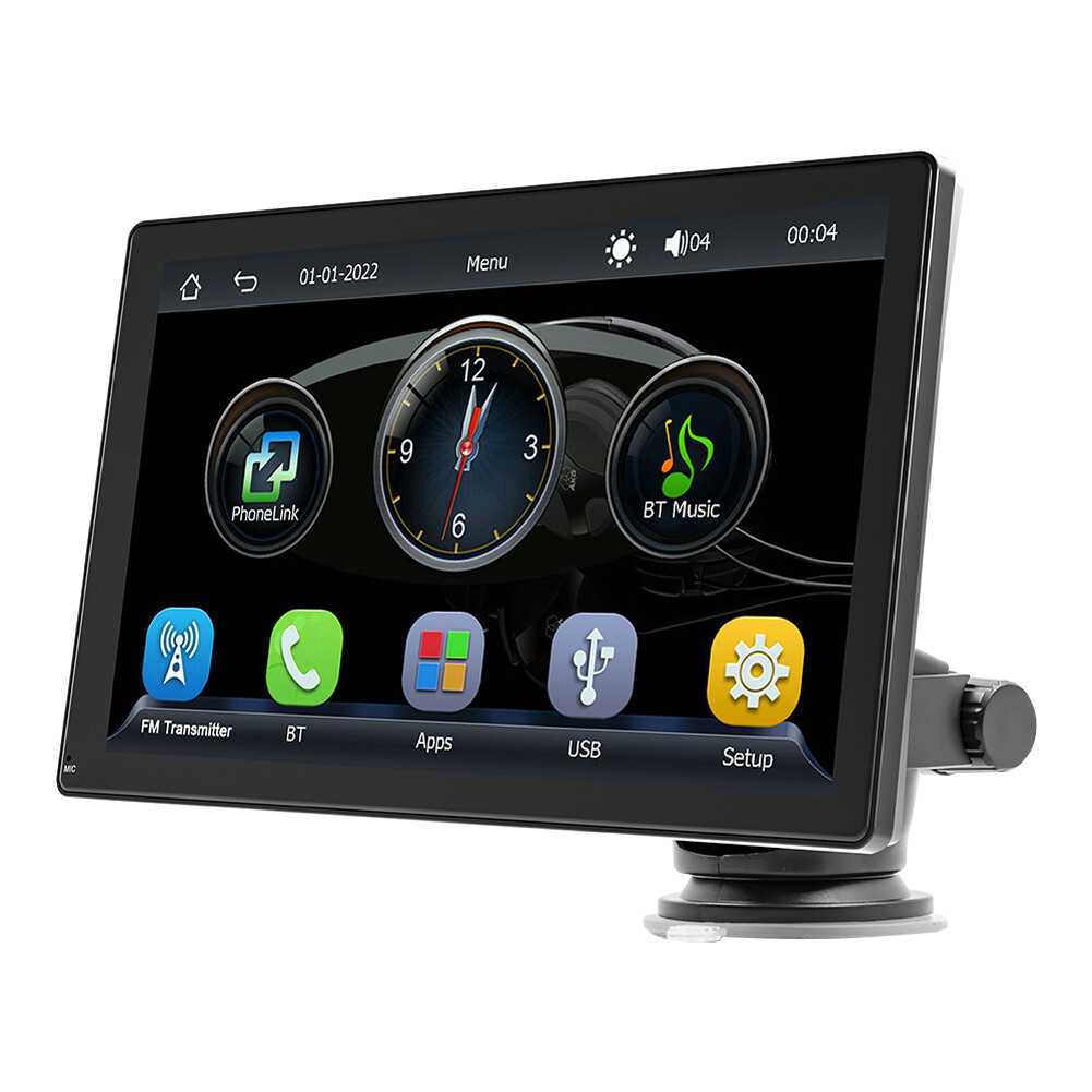 9 Inch Portable Car Stereo Radio Wireless Apple Carplay/Android Auto Head Unit