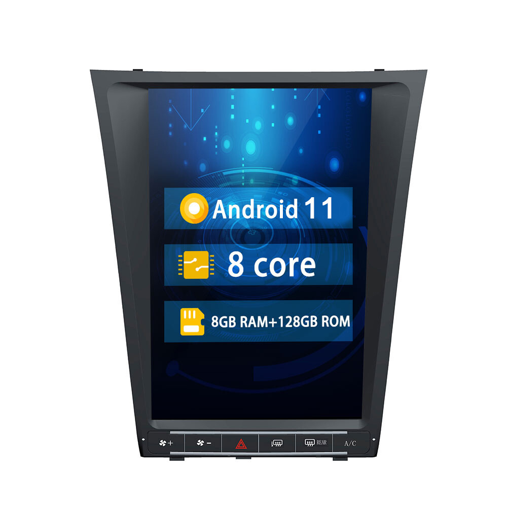 8+128G For Lexus GS300 GS350 GS400 430 Car Stereo Radio Player GPS Android Navi