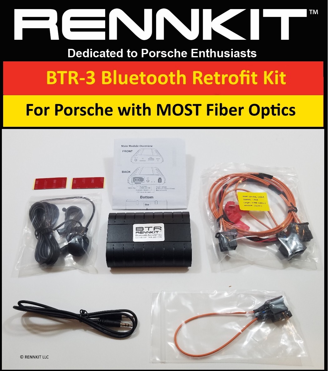 BTR-3 Bluetooth Retrofit Kit™ – for 2003 – 2010 Porsche Vehicles