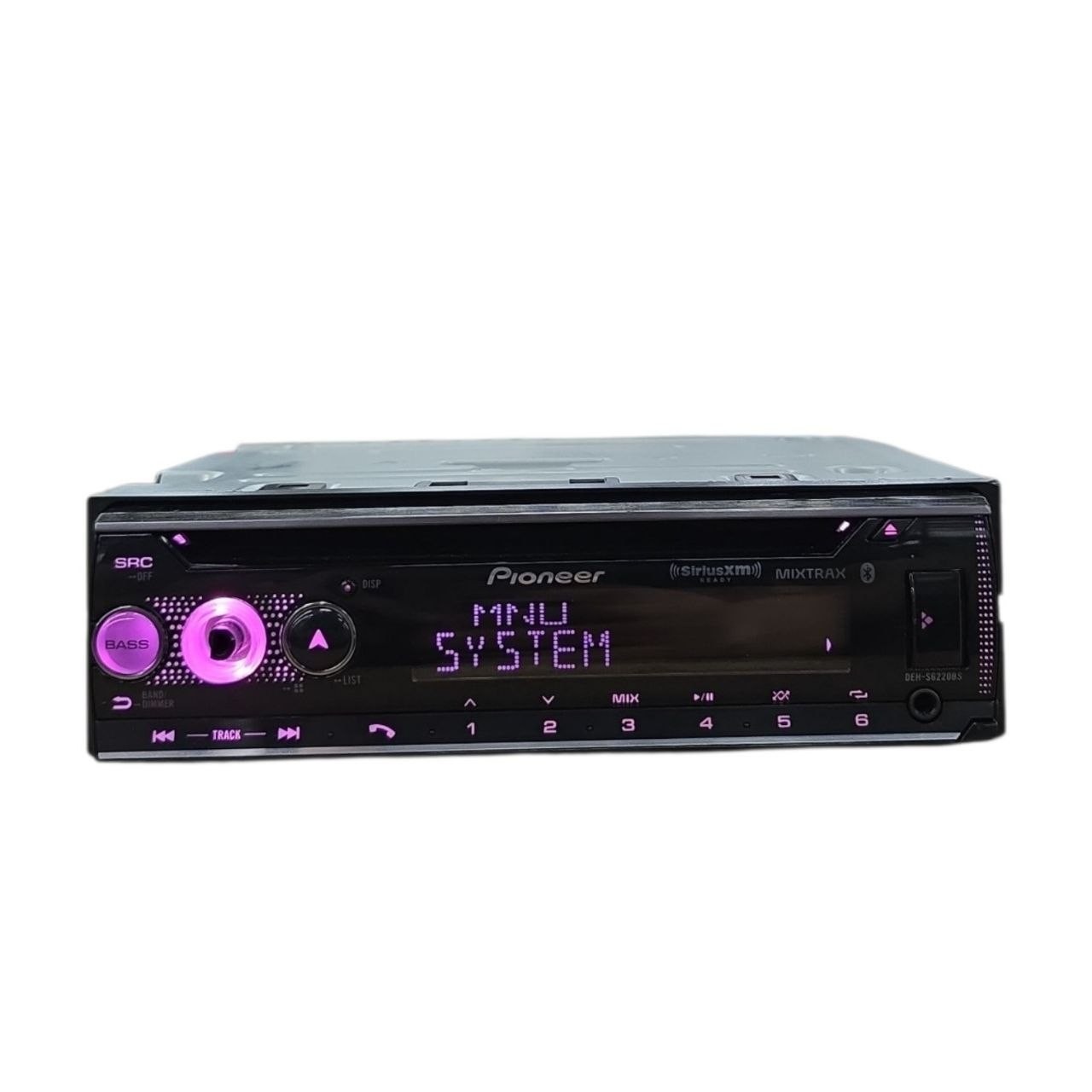 Pioneer DEH-S6220BS 1-DIN Bluetooth Car Stereo CD Player Receiver