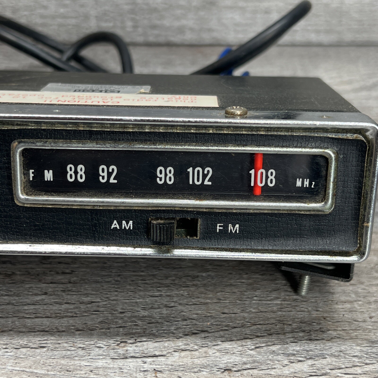 RARE! Vintage Olson RA-257 FM Converter Stereo Auto Radio Solid State Stereo