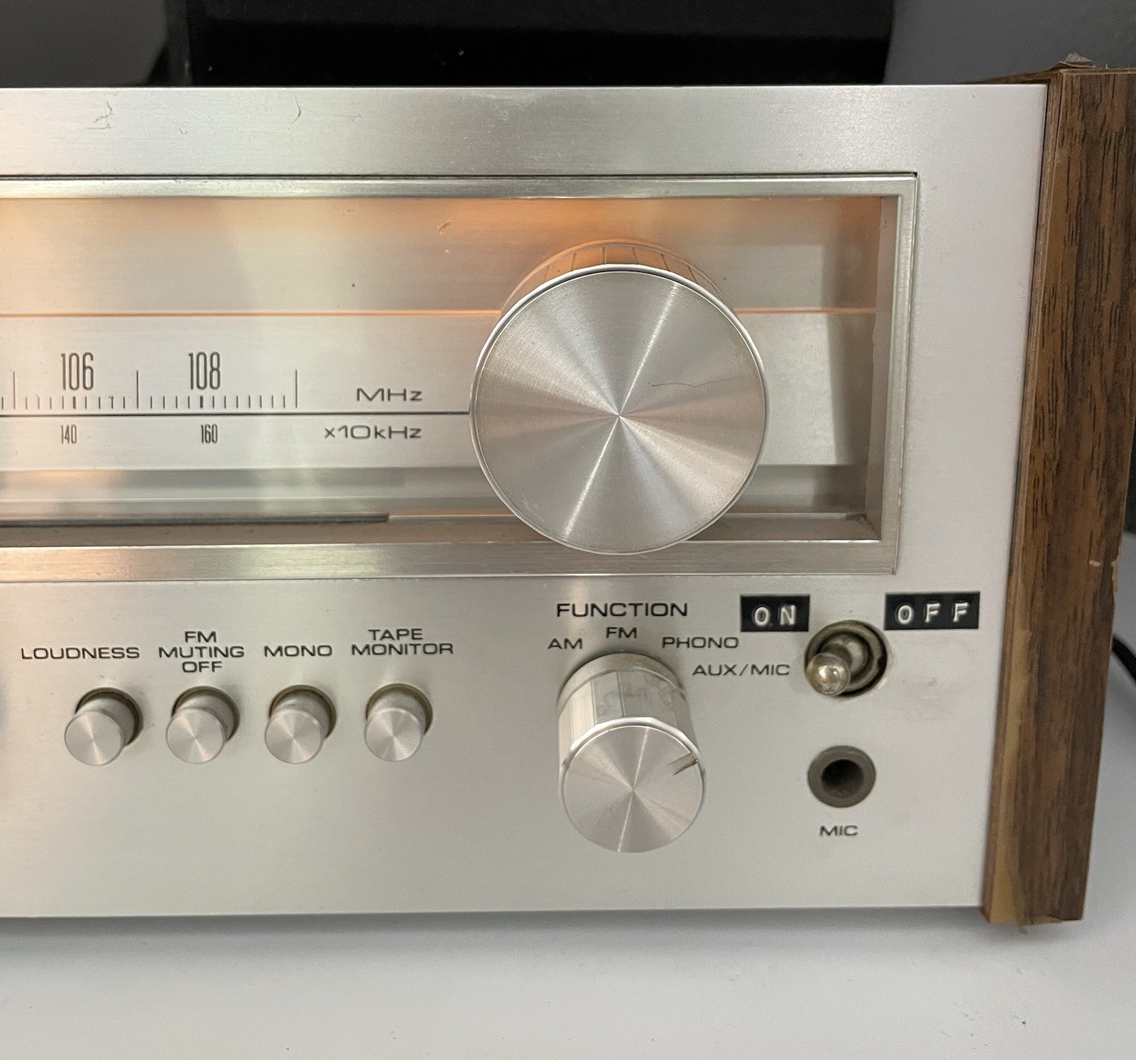 Pioneer SX-450 15-watt per channel Solid-State AM/FM Stereo Receiver- Tested