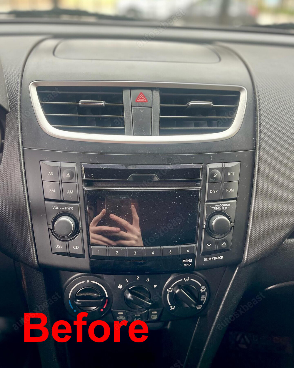 Plug Play Car FM Radio Stereo Player with CarPlay 64G For Suzuki Swift 2010-2016
