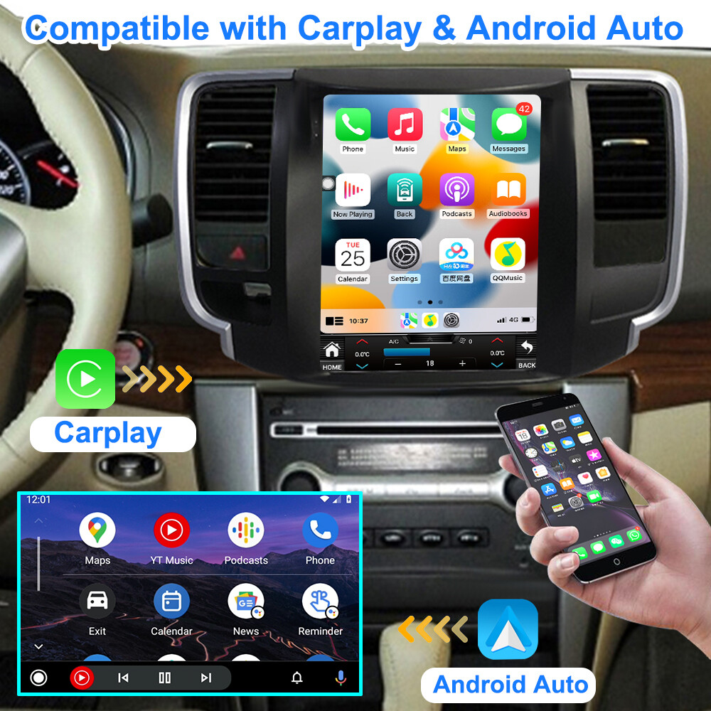 Android Car Video Player for Nissan MAXIMA 2008-2014 Wireless Carplay GPS WiFi