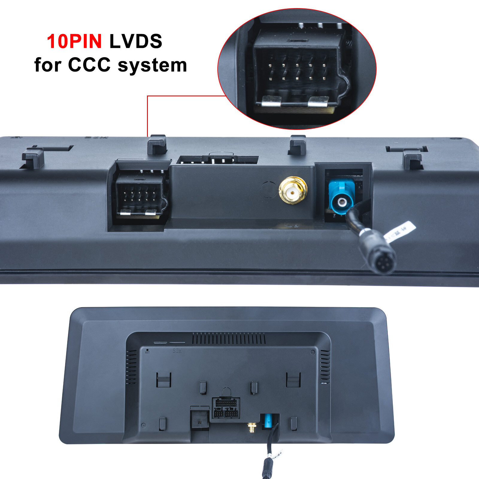 12.3” Car Radio Stereo Android GPS Carplay For BMW 5 Series E60 2004-2009 CCC