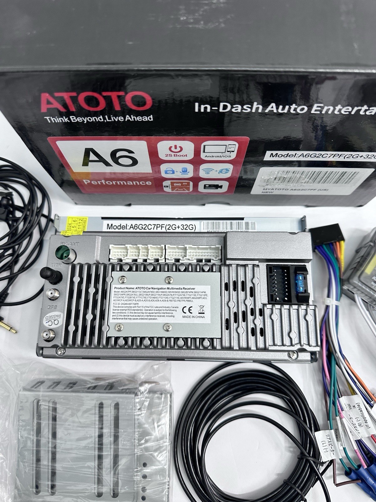 ATOTO A6g209pf Car Stereo-2+32G GPS Tracking Wireless Android Auto&CarPlay