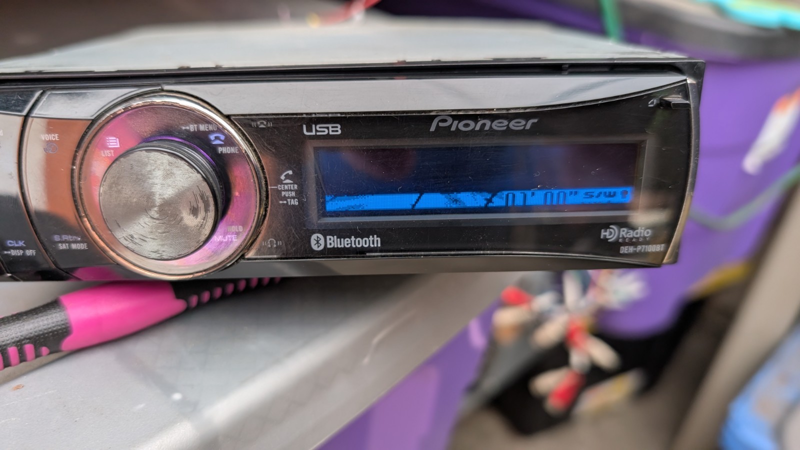 Pioneer Premier DEH-P7100BT Bluetooth CD Player USB 3d Graphics 🐬