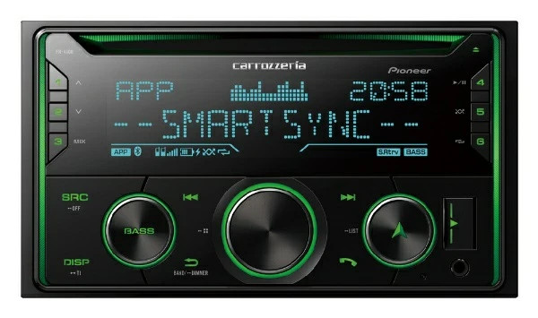 Pioneer Carrozzeria CD/Bluetooth/USB/Tuner/DSP Main Unit FH-4600 by carrozzeria