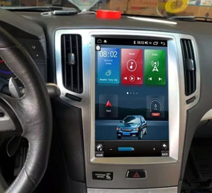 Car Radio for Infiniti G37 G35 G25 Wireless Carplay Android Auto 5G WiFi DSP