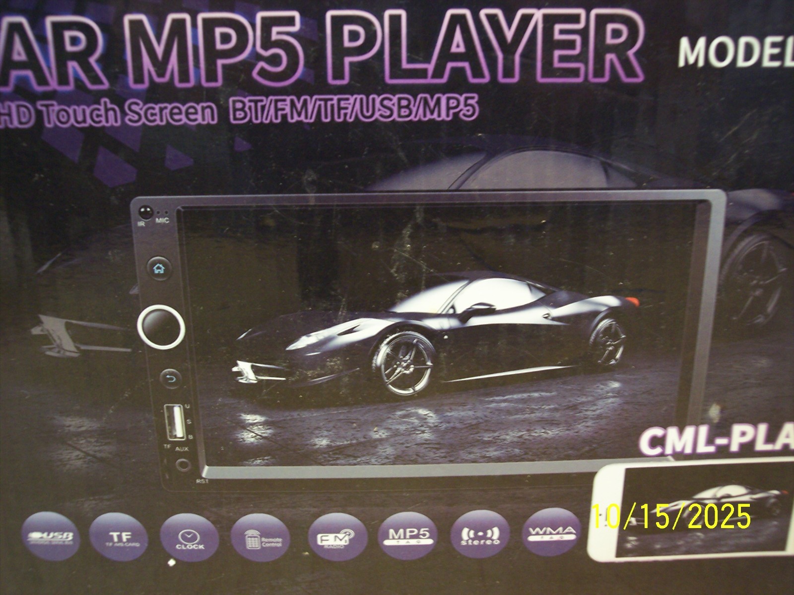 7″ Double 2DIN Car MP5 Player Bluetooth Touch Screen Stereo Radio