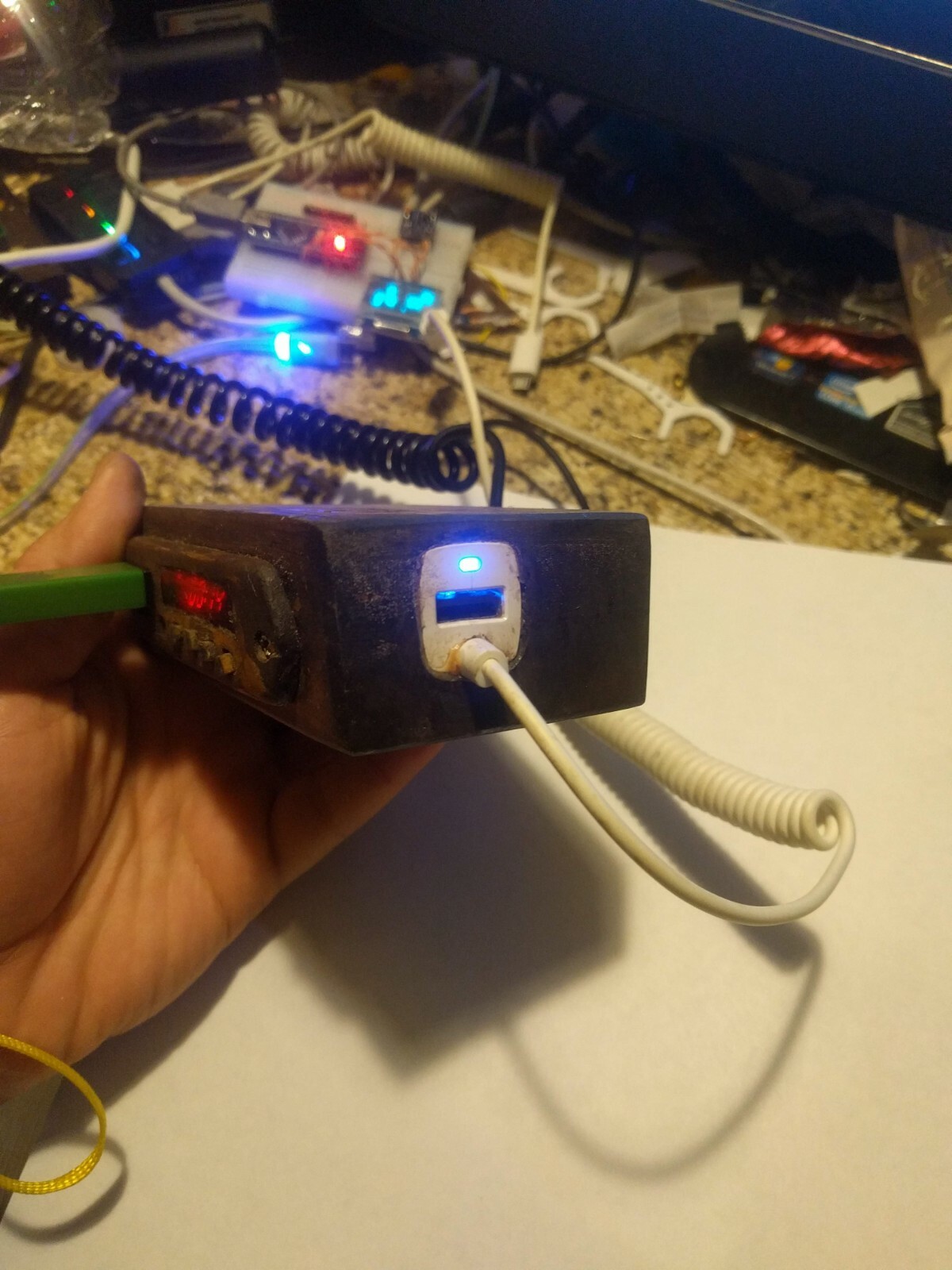 handmade Bluetooth Car  MP3 Player USB SD/AUX-IN/FM Radio Stereo