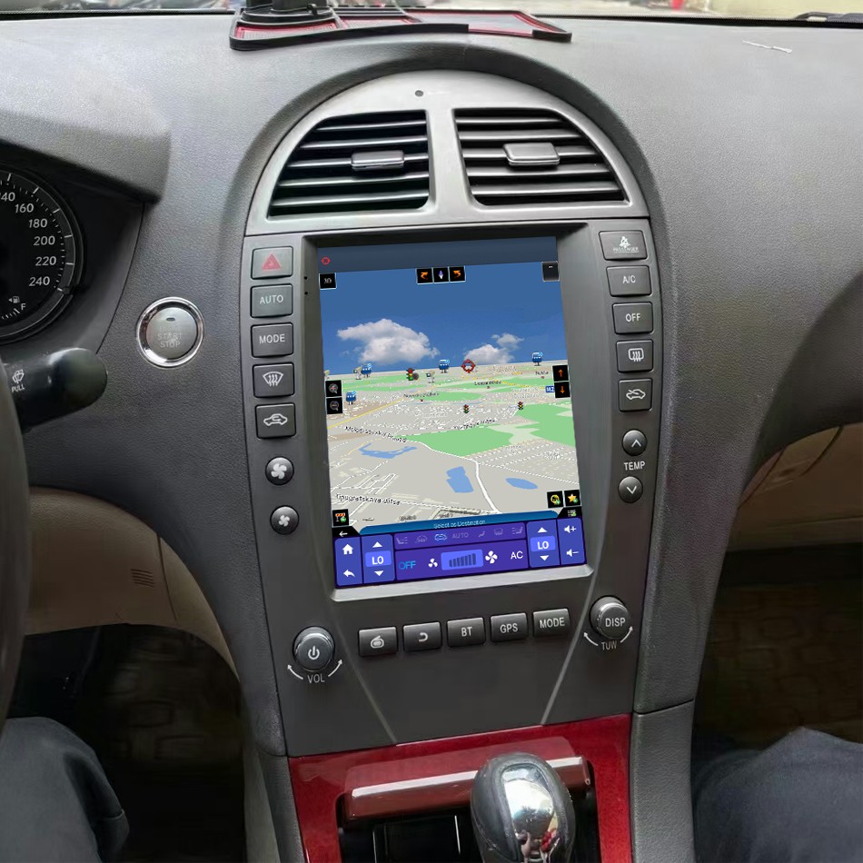For Lexus ES ES240 ES300 ES330 ES350 2006-2012 For Tesla Style Screen Car Radio
