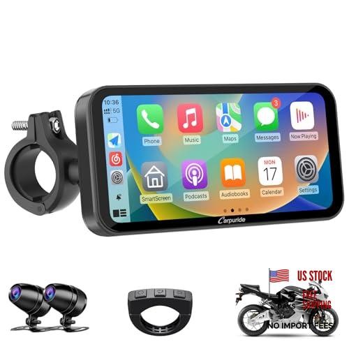 W603D Motorcycle GPS Carplay Screen, Wireless CarPlay & Android Auto 6.3 inch