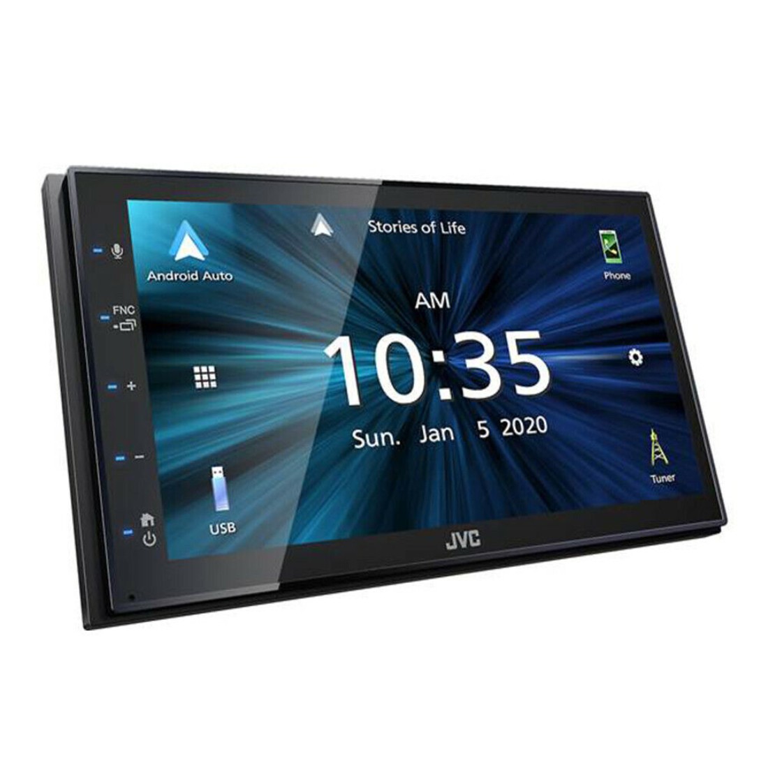 JVC KW-M560BT 2-DIN Mechless Digital Multimedia Receiver w/ 6.8″ Touchscreen