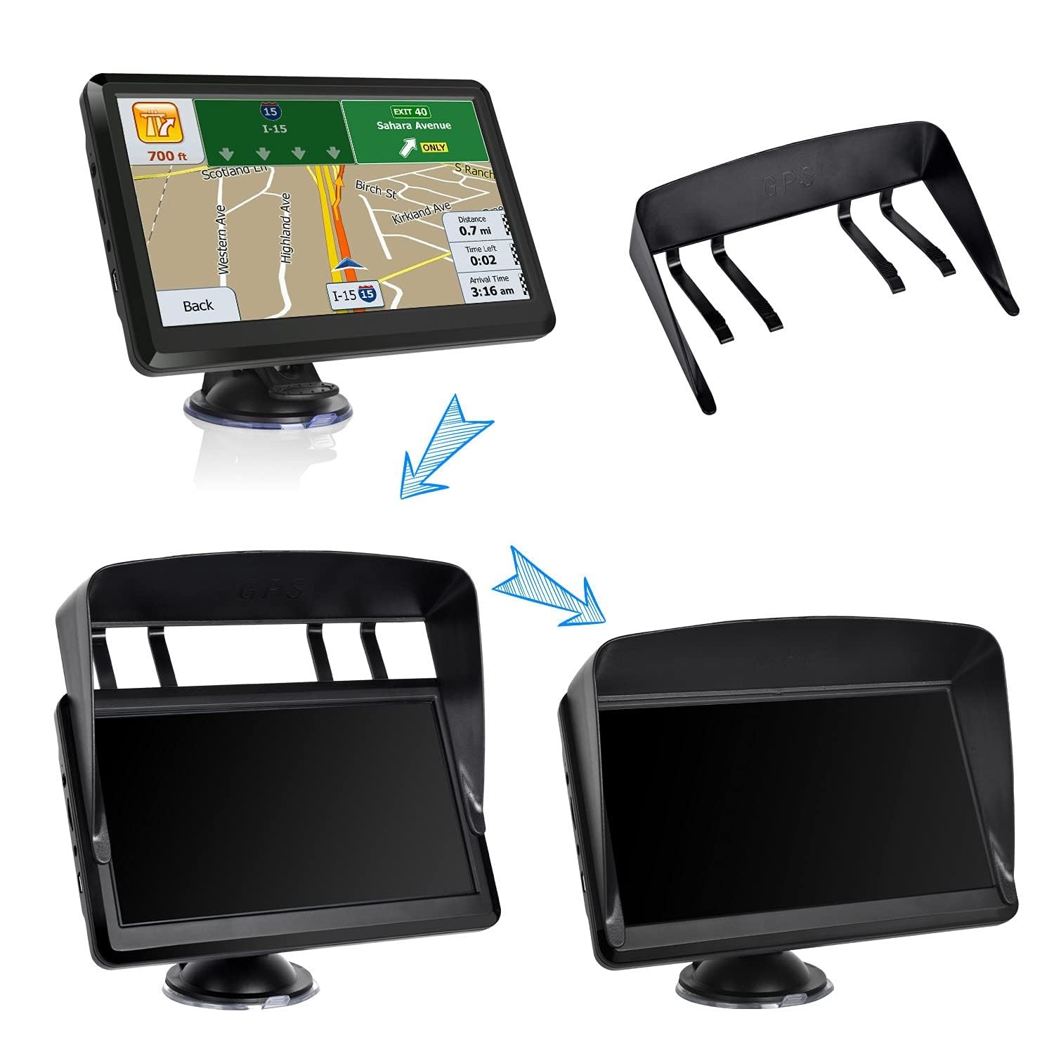 Joganve 2025 Map Car Gps Navigation Gps Navigation For Rv Car Driver Alerts