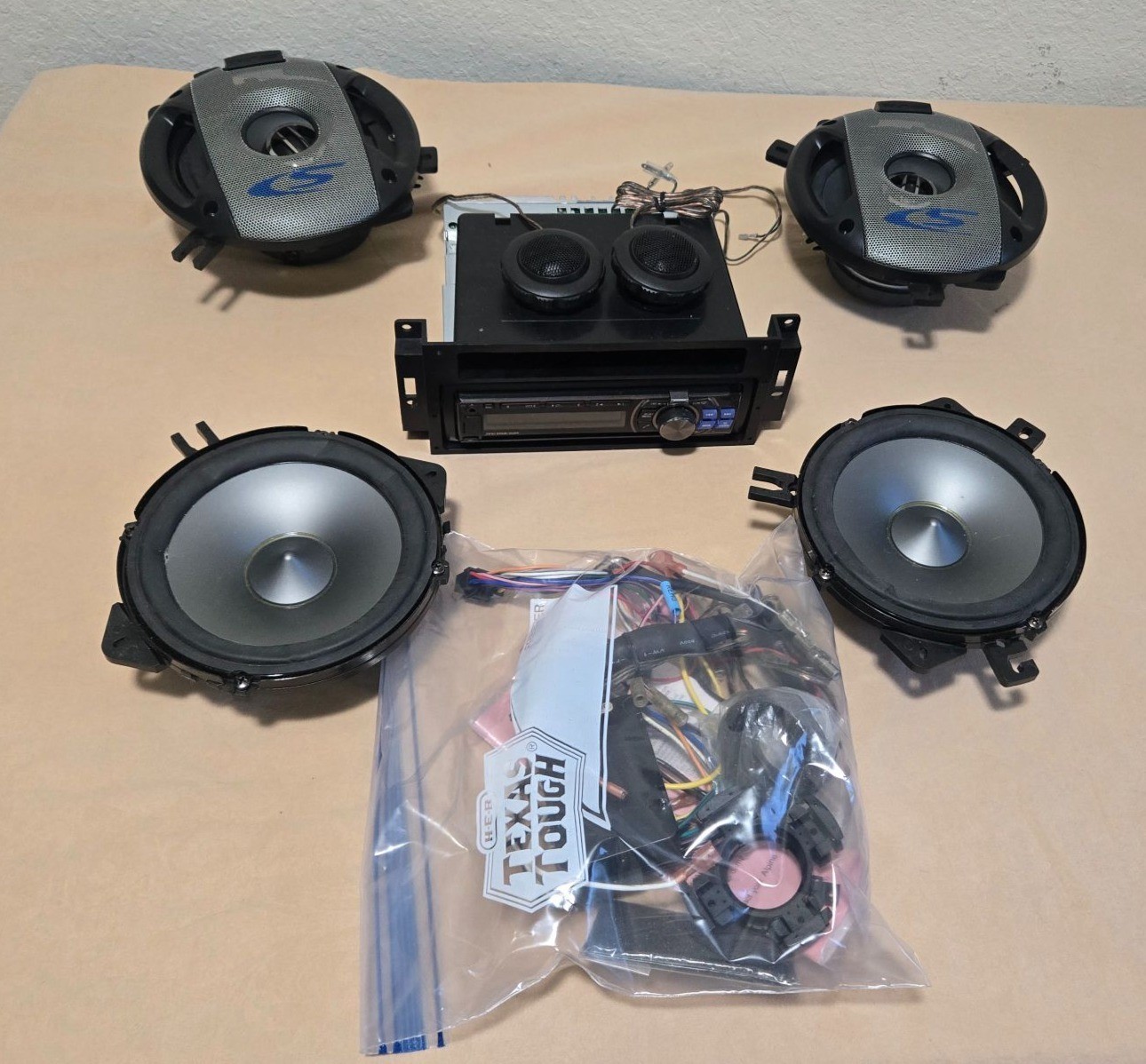 Alpine CDE-102 Car Stereo & Alpine Type-S Speaker Package – Complete Setup