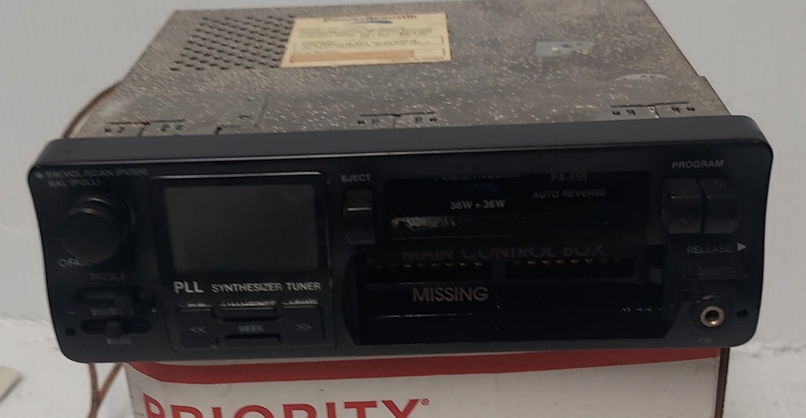 POWER ACOUSTIK – PA 555 CAR RADIO