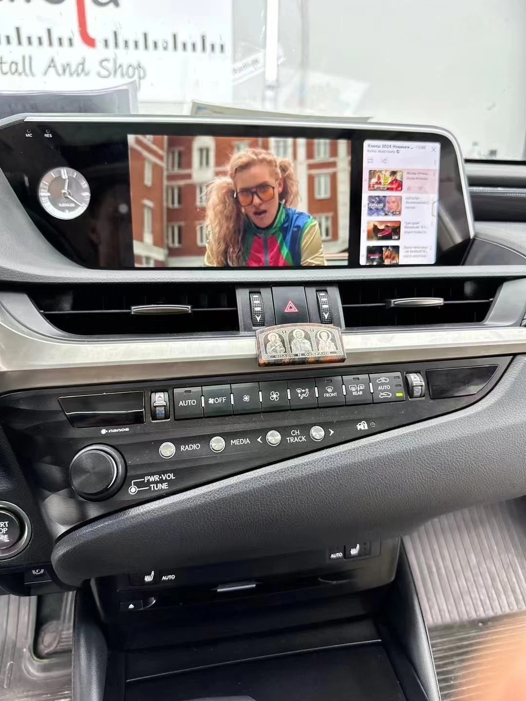 For 2018-2021 Lexus ES300 ES350 Android 13 Car Radio GPS Navi Carplay HD Display