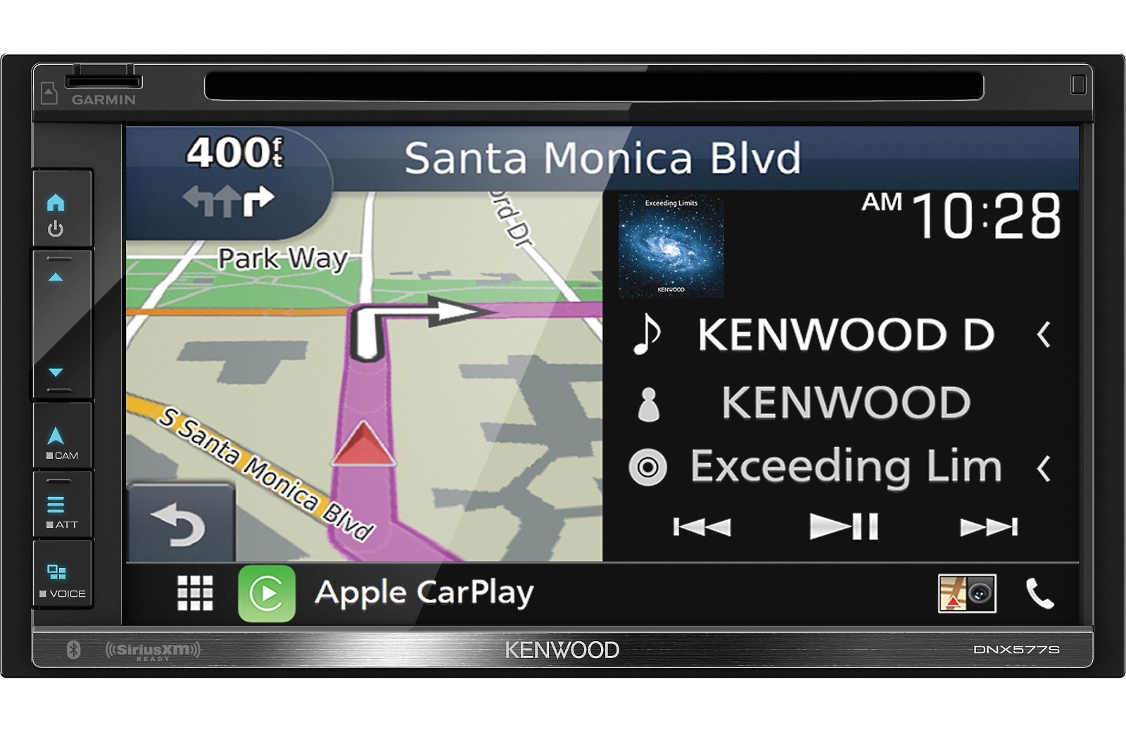 Kenwood DNX577S GPS Navigation Car Audio Stereo Bluetooth/Carplay/Android Auto