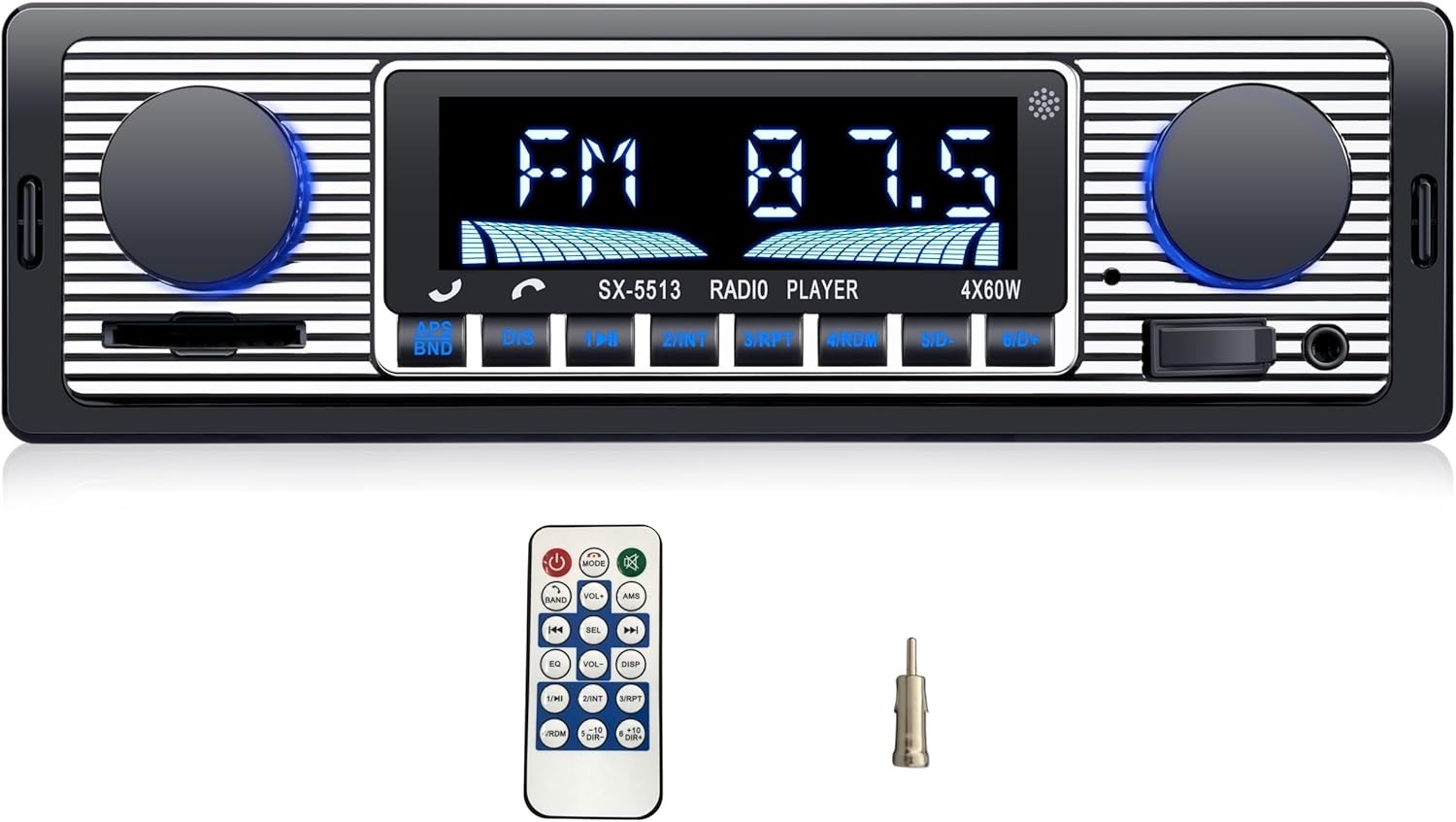 Radio with Voice Assistant and Find a Car Function