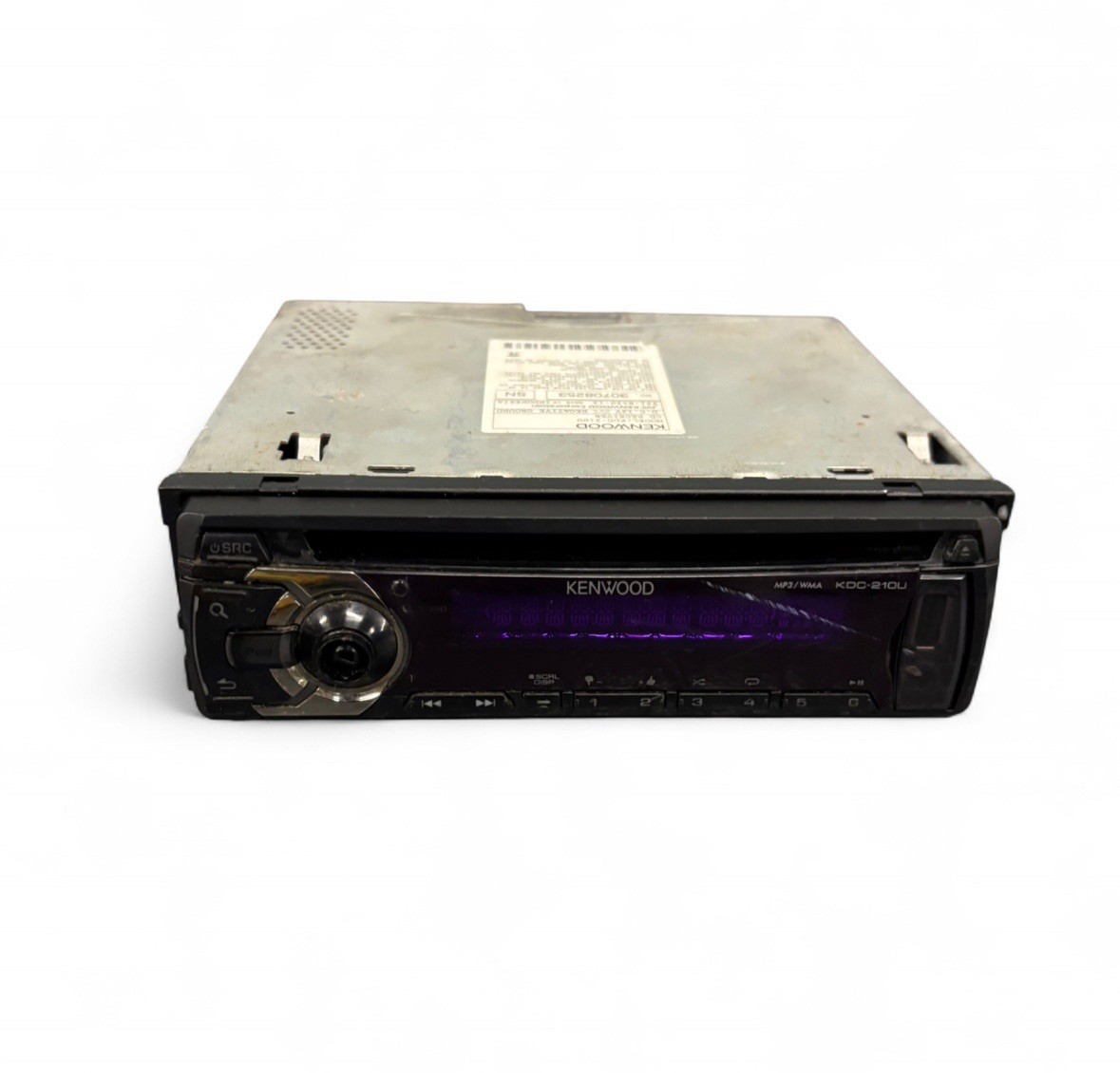 Kenwood Car Stereo KDC-210U CD Receiver AM/FM Radio Used Untested For Parts