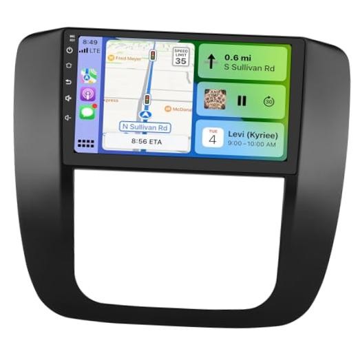 Car Radio Stereo Android 13 for GMC Yukon Chevy Silverado Tahoe Suburban 2007