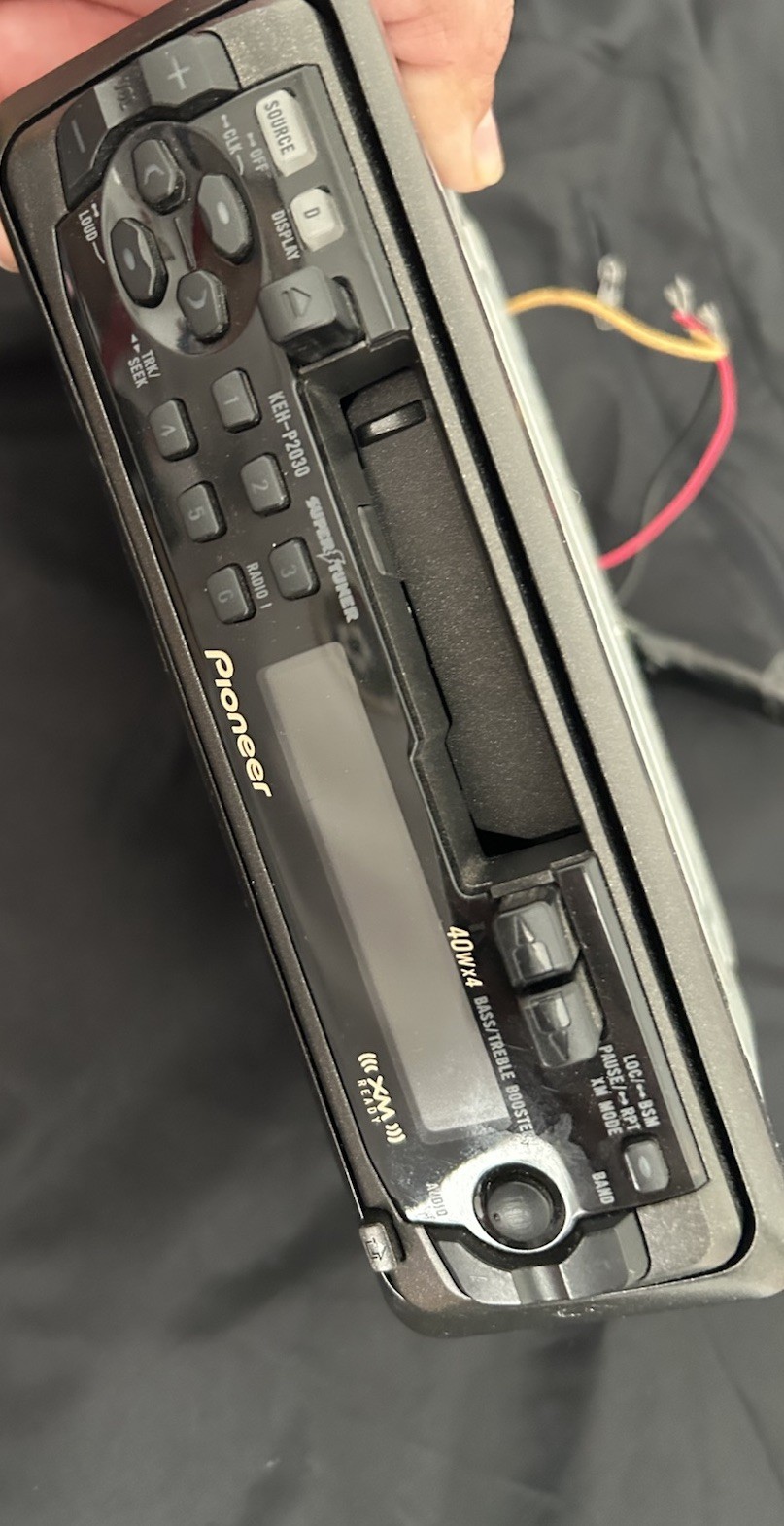 Pioneer KEH-P2030 Cassette Player, Radio Receiver Car AM/FM Stereo , Old School