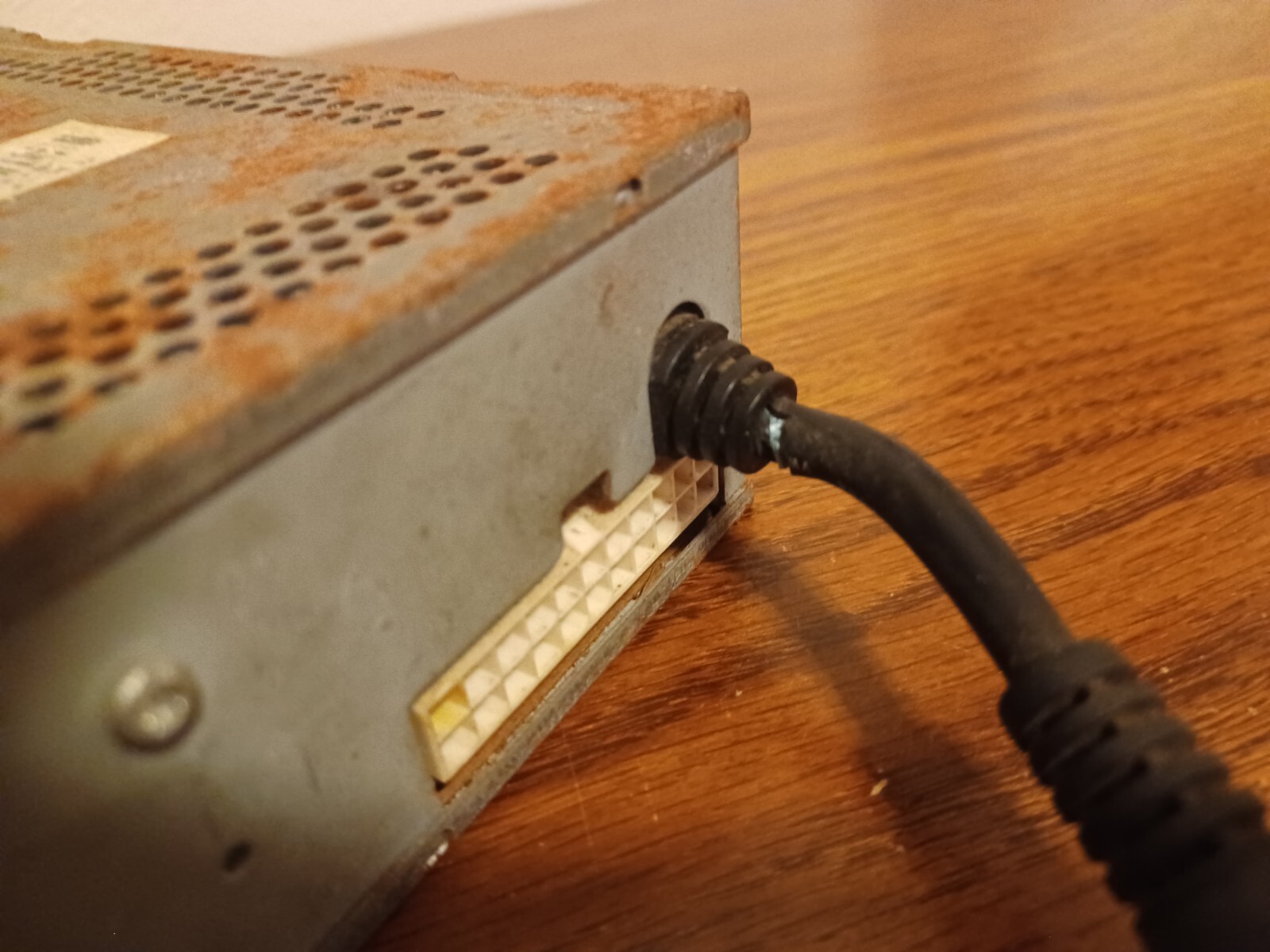 RARE OLD SCHOOL ROCKFORD FOSGATE CD PLAYER RFX-8130 – NO HARNESS PARTS OR REPAIR