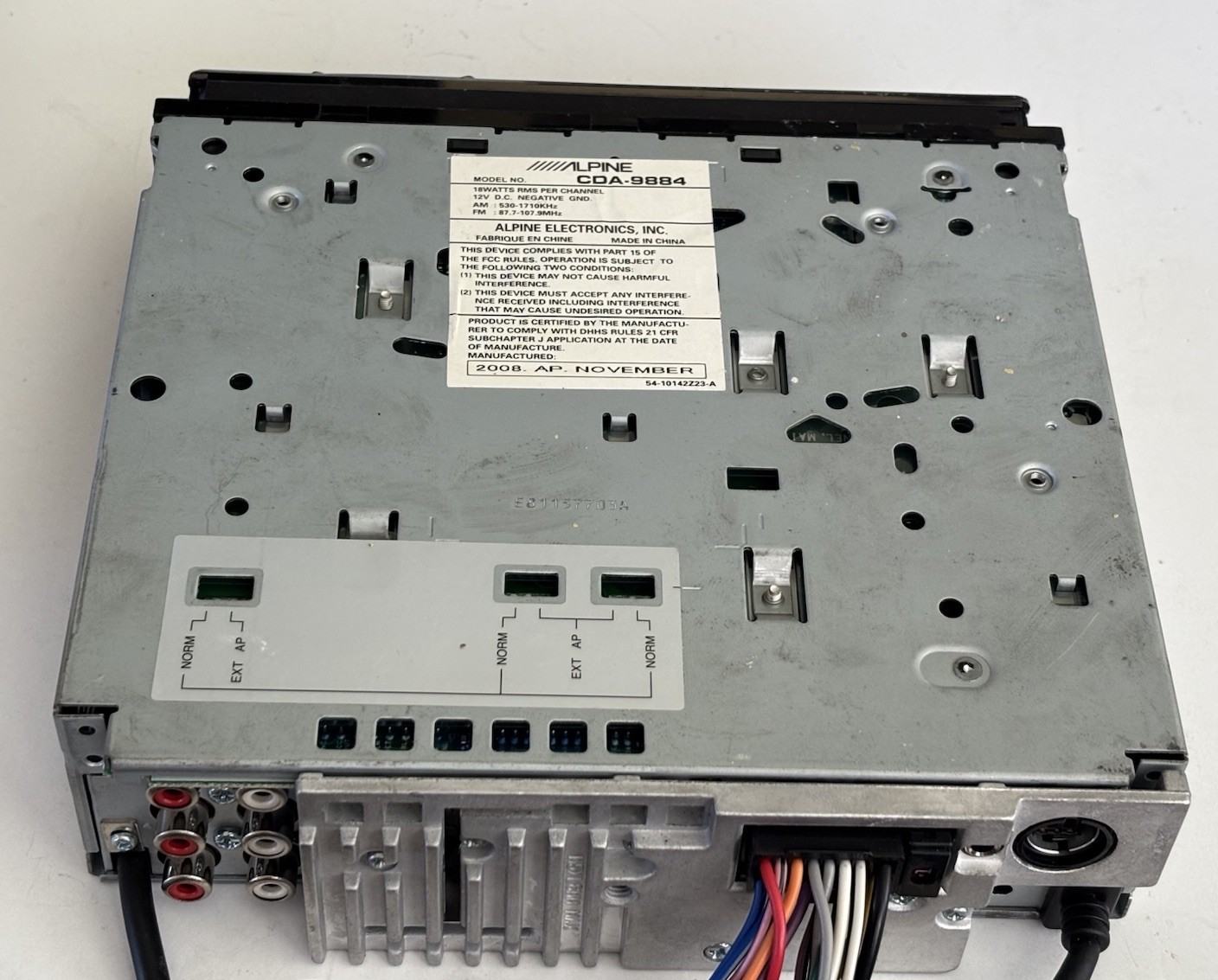 Alpine CDA-9884 Old school Car Stereo CD Receiver MP3/WMA/AAC