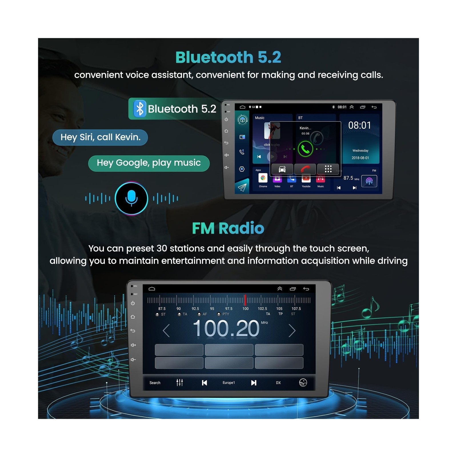 4G+64G Car Radio Stereo for Honda CRV 2012 2013 2014 2015 2016 Android 13, 9 …