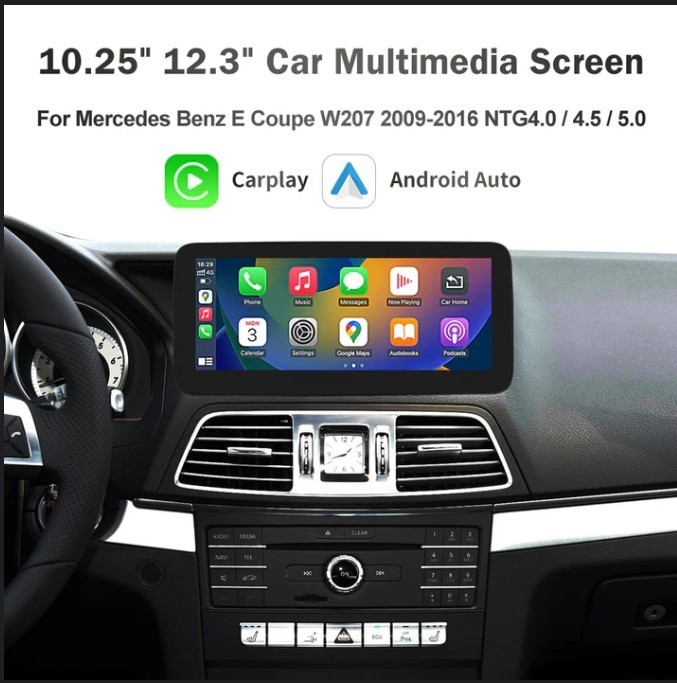 Road Top HD Linux Touch Screen Carplay for Mercedes NTG 4.5/4.7