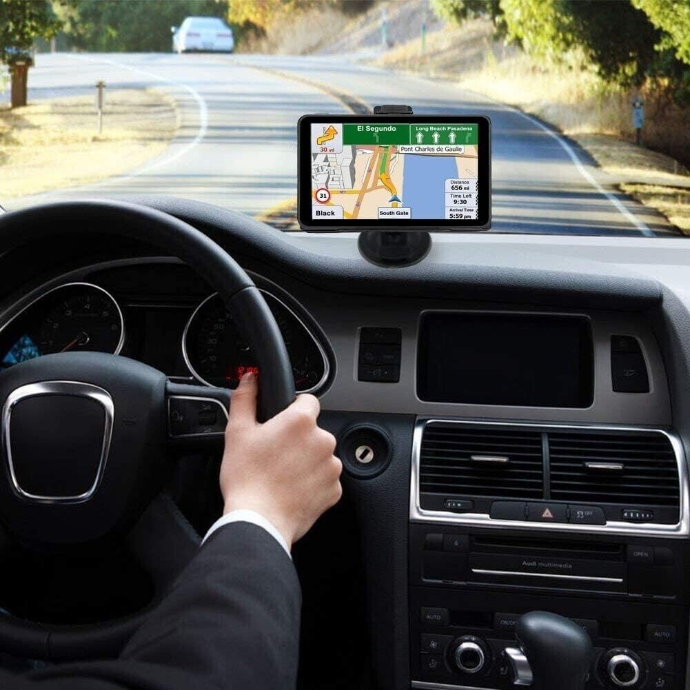 Gps Navigation for Car/Truck Touch Screen Maps w/ Spoken Direction 7″ Screen