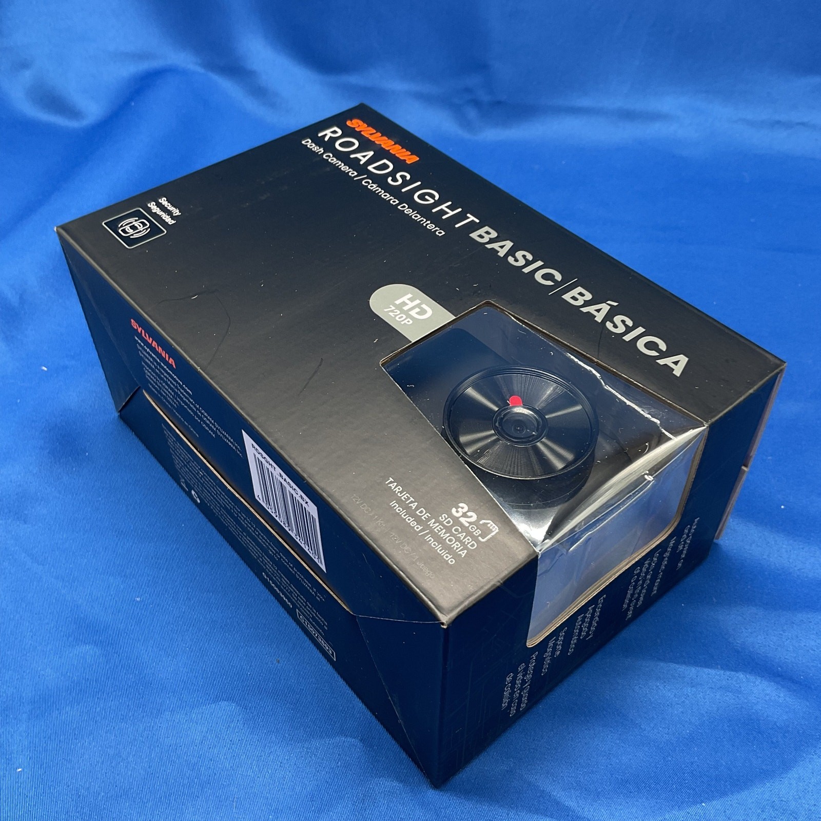 Sylvania Roadsight Basic Dash Camera – HD 720p, 2 inch LED IPS Screen, 10.4 oz